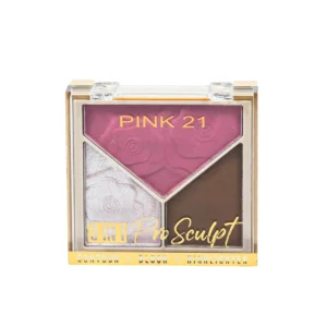 Pro sculpt Trio rubor iluminador  contorno Pink 21