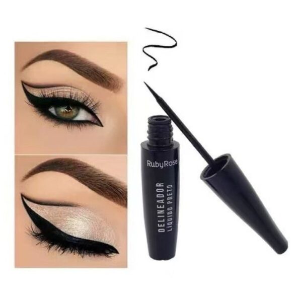 Delineador liquido Preto Ruby Rose - Image 2